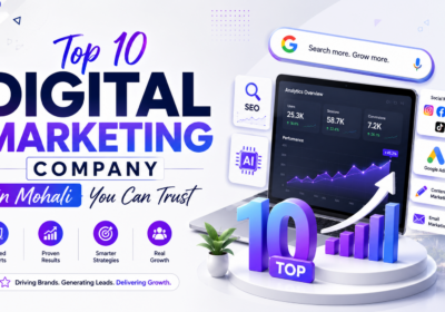 Top 10 Digital Marketing Company in Mohali You Can Trust