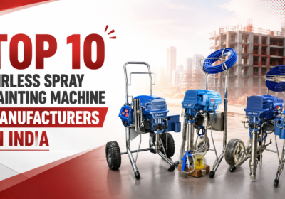Top 10 Airless Spray Painting Machine Manufacturers in India